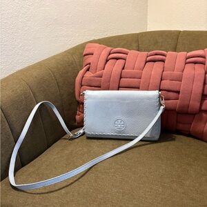 Tory Burch Sky Blue Crossbody Bag